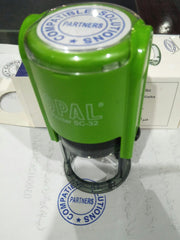 One Press, Perfect Impression – Premium Self-Inking Round Stamp by Stampify.pk