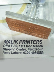 Manual Stamp | Plastic Handle Stamp – Premium Custom Stamps in Pakistan