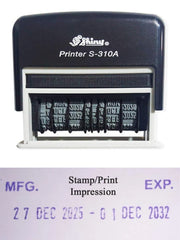MFG & EXP Double Date Stamp – Fast, Accurate & Professional Product Date Marking | Stampify.pk