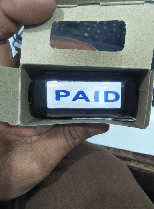 PAID Rubber Stamp for Invoices, Receipts & Documents