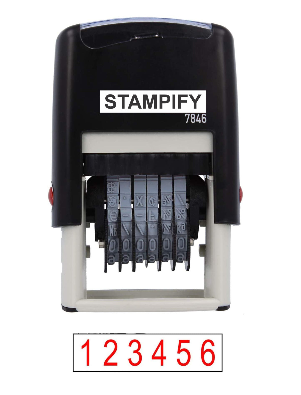 Professional 6-Digit Numbering Stamp for Every Business
