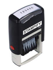 Professional 6-Digit Numbering Stamp for Every Business